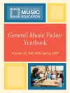 General Music Today Yearbook cover