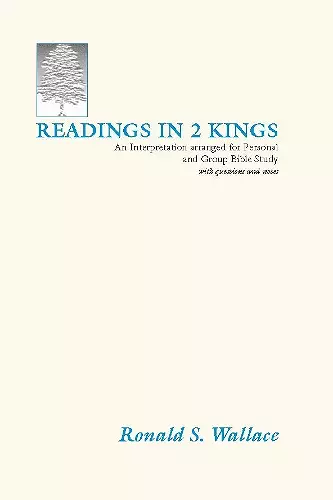 Readings in 2 Kings cover