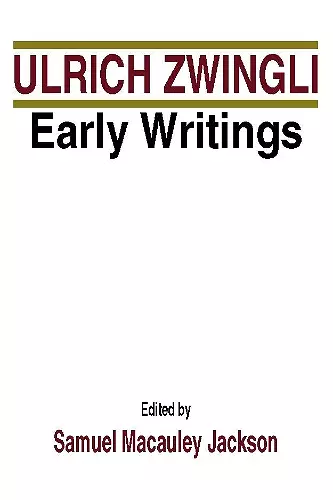 Early Writings cover