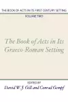 Book of Acts in Its First Century Setting cover