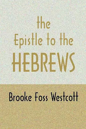 Epistle to Hebrews cover