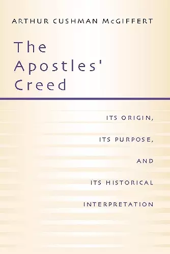 The Apostles' Creed cover