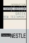 Introduction to the Textual Criticism of the Greek New Testament cover