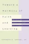 Toward a Harmony of Faith and Learning cover