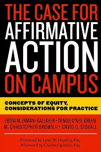 The Case for Affirmative Action on Campus cover