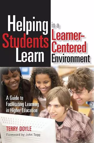 Helping Students Learn in a Learner-Centered Environment cover