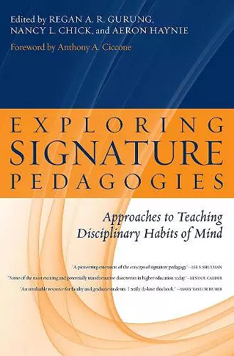 Exploring Signature Pedagogies cover