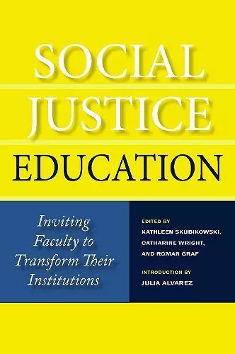 Social Justice Education cover