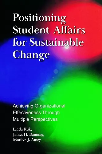 Positioning Student Affairs for Sustainable Change cover