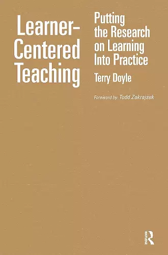 Learner-Centered Teaching cover