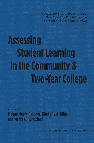 Assessing Student Learning in the Community and Two-Year College cover