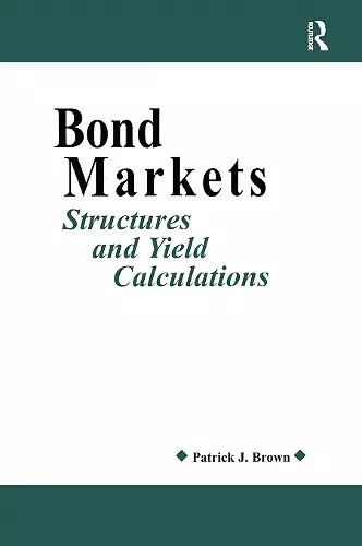 Bond Markets cover