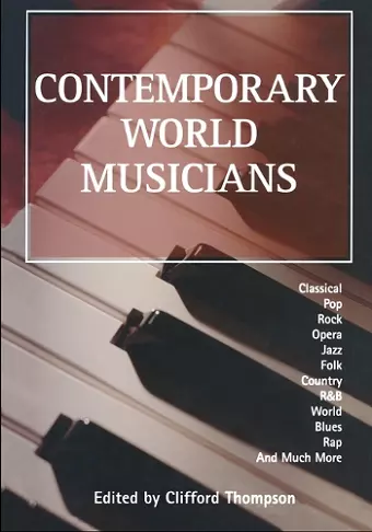 Contemporary World Musicians cover