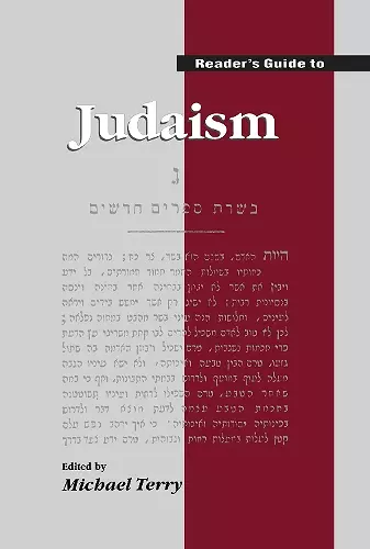 Reader's Guide to Judaism cover