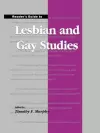 Reader's Guide to Lesbian and Gay Studies cover