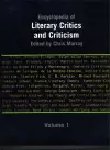 Encyclopedia of Literary Critics and Criticism cover