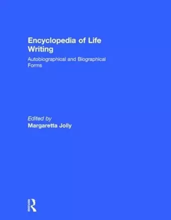 Encyclopedia of Life Writing cover