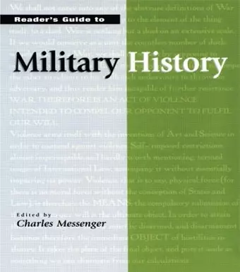 Reader's Guide to Military History cover