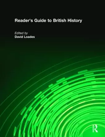 Reader's Guide to British History cover