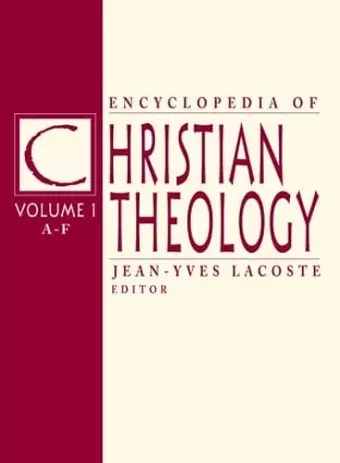 Encyclopedia of Christian Theology cover