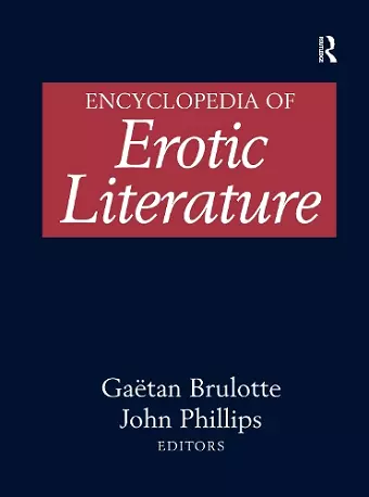 Encyclopedia of Erotic Literature cover