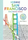 Iconic San Francisco Coloring Book cover