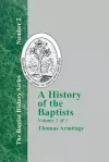 A History of the Baptists - Vol. 2 cover