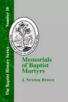 Memorials of Baptist Martyrs cover