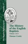 The History Of The English Baptists - Vol. 2 cover