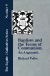 Baptism and the Terms of Communion cover