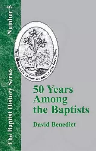 50 Years Among the Baptists cover