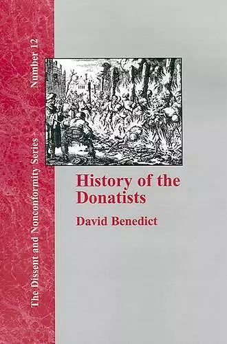 History of the Donatists cover