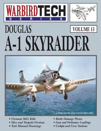 Douglas A-1 Skyraider- Warbirdtech Vol. 13 cover