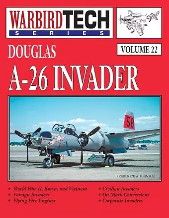 Douglas A-26 Invader- Warbirdtech Vol. 22 cover