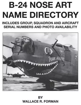 B-24 Nose Art Name Directory cover