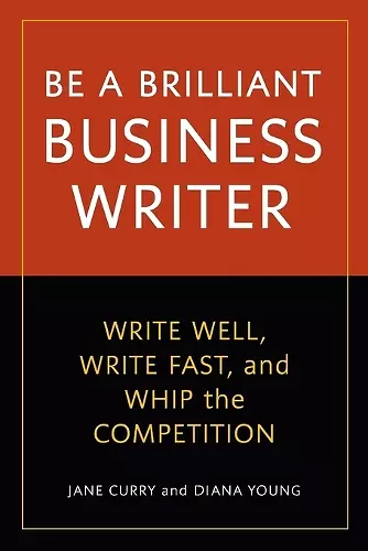 Be a Brilliant Business Writer cover