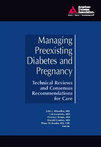 Managing Preexisting Diabetes and Pregnancy cover