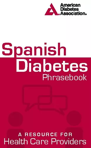 Spanish Diabetes Phrasebook cover