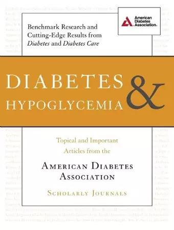 Diabetes and Hypoglycemia cover