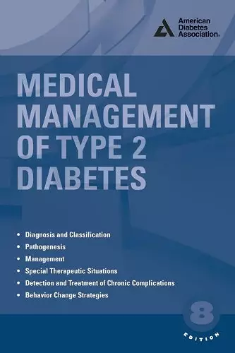 Medical Management of Type 2 Diabetes cover