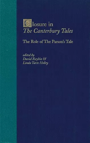 Closure in the Canterbury Tales cover