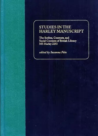 Studies in the Harley Manuscript cover