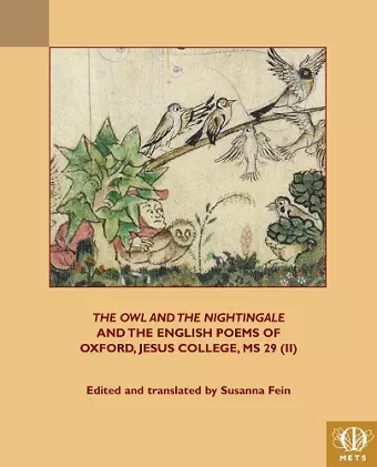 "The Owl and the Nightingale" and the English Poems of Jesus College MS 29 (II) cover