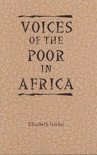 Voices of the Poor in Africa cover