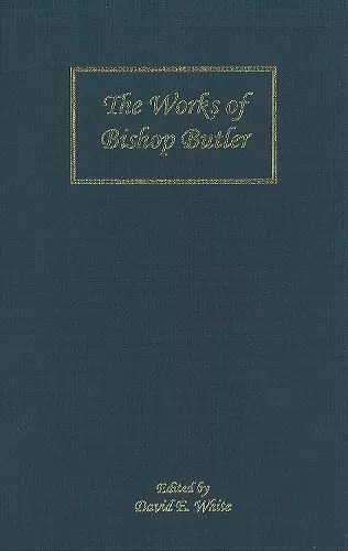 The Works of Bishop Butler cover