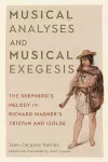 Musical Analyses and Musical Exegesis cover