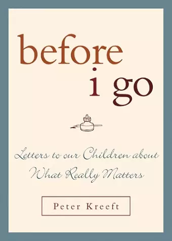 Before I Go cover