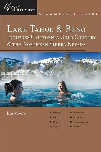 Explorer's Guide Lake Tahoe & Reno cover
