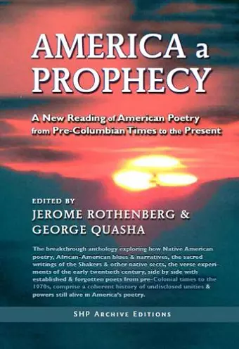 America a Prophecy cover