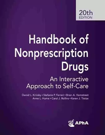 Handbook of Nonprescription Drugs cover